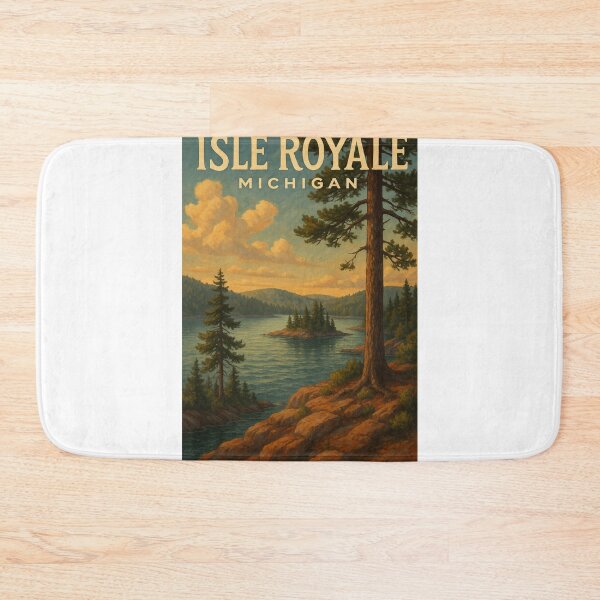 Item preview, Isle Royale National Park Michigan Island View at Sunset designed and sold by Aryabek.