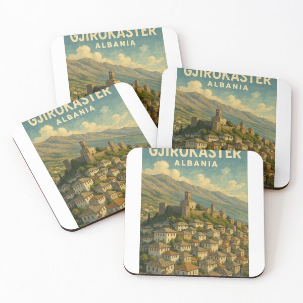 Item preview, Gjirokastër Albania Castillo con vistas a la ciudad histórica designed and sold by Aryabek.