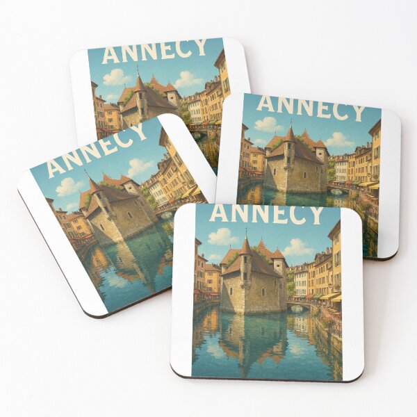 Item preview, Annecy France Palais de l’Isle and Canal Reflections designed and sold by Aryabek.