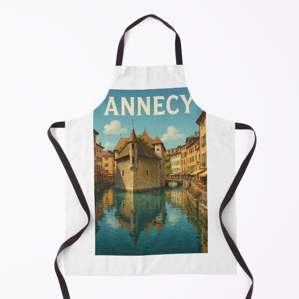 Item preview, Annecy France Palais de l’Isle and Canal Reflections designed and sold by Aryabek.