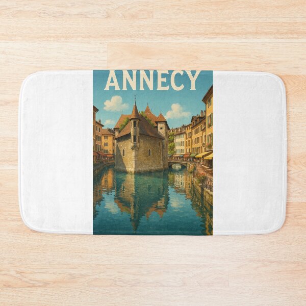 Item preview, Annecy France Palais de l’Isle and Canal Reflections designed and sold by Aryabek.