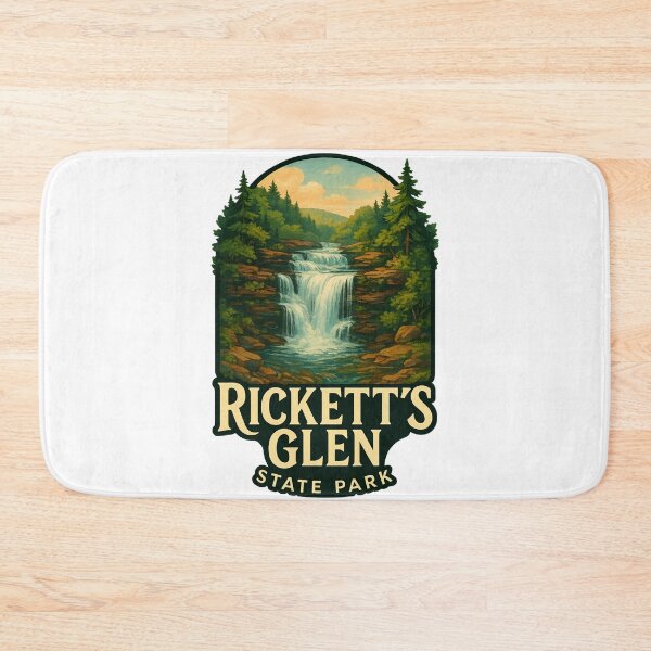 Item preview, Ricketts Glen State Park Pennsylvania Waterfall View designed and sold by Aryabek.