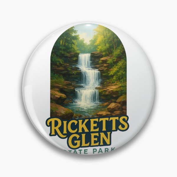 Item preview, Ricketts Glen Pennsylvania Cascading Falls and Forest designed and sold by Aryabek.