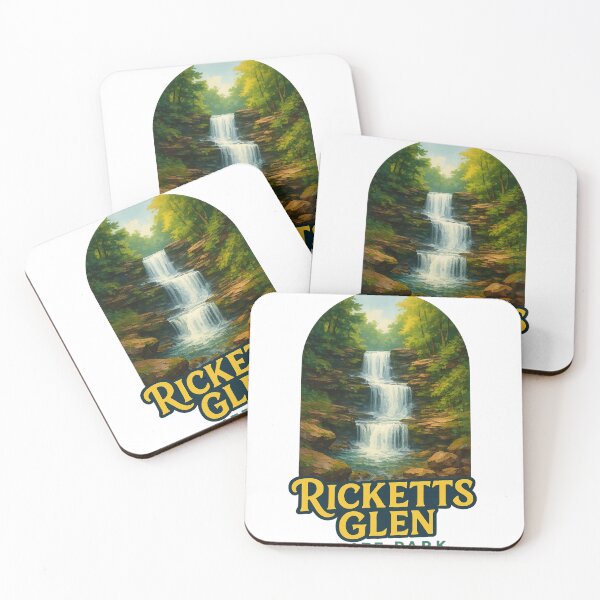 Item preview, Ricketts Glen Pennsylvania Cascading Falls and Forest designed and sold by Aryabek.