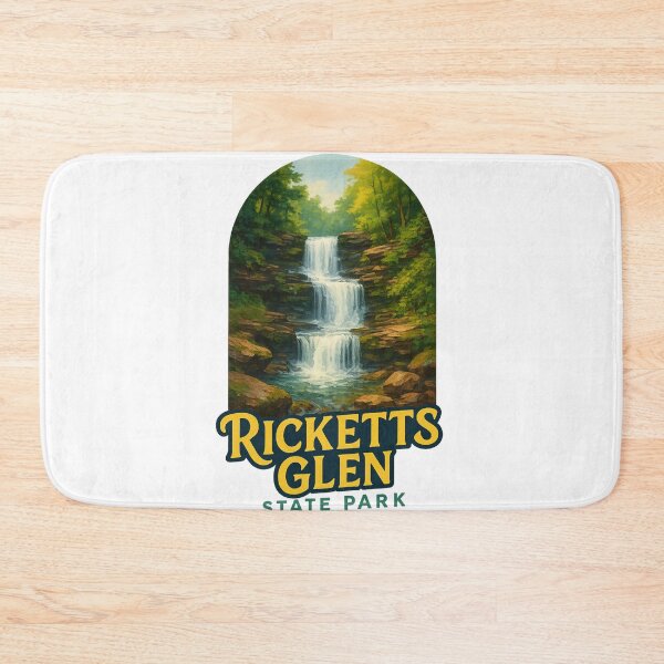 Item preview, Ricketts Glen Pennsylvania Cascading Falls and Forest designed and sold by Aryabek.