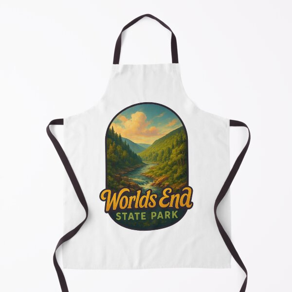 Item preview, Worlds End State Park Pennsylvania Mountain River Valley designed and sold by Aryabek.
