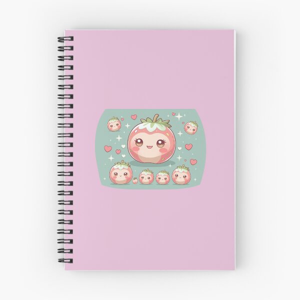 Item preview, Kawaii Strawberry Cute Cartoon Character Family designed and sold by Doremy Kids.