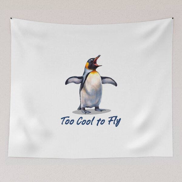 Item preview, Cool Penguin Slides Smoothly, Melts Hearts Effortlessly  designed and sold by GGNorth2.
