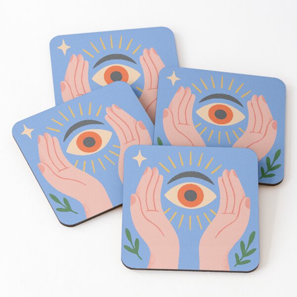Item preview, Guiding Hands with Mystical Third Eye designed and sold by zzz888.