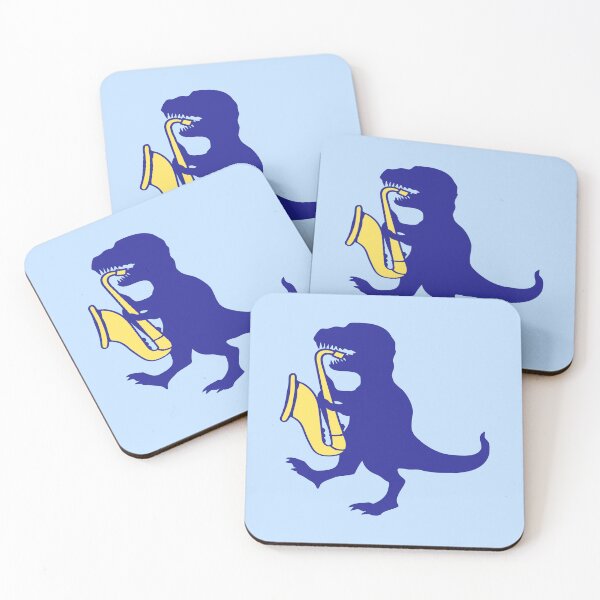 Item preview, T-Rex Saxophone Trumped Instrument Music Fun Hobby Party designed and sold by shirt-o-mat.