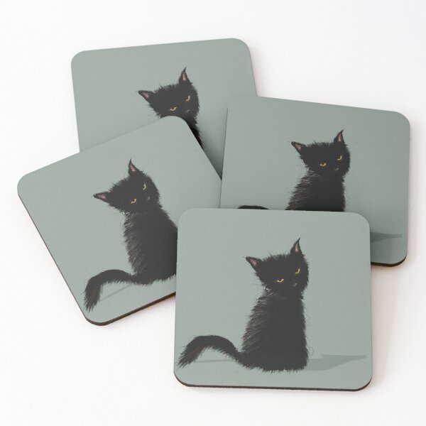 Item preview, Anak Kucing Hitam designed and sold by AwanMerah.
