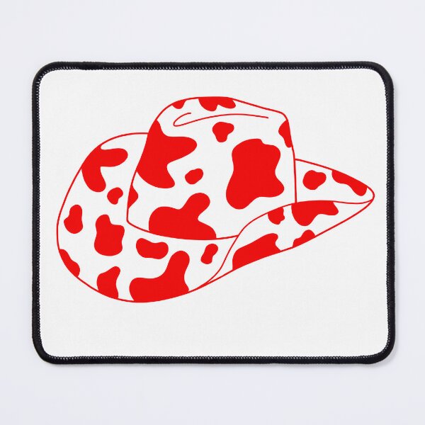 Item preview, Red Cow Print Cowboy Hat designed and sold by sorooart.