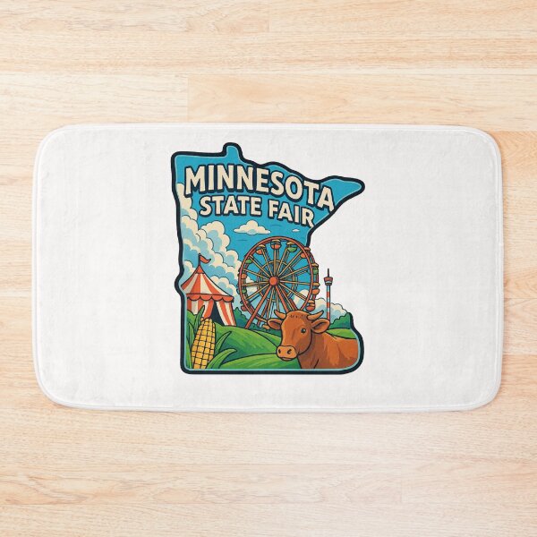 Item preview, Minnesota State Fair Ferris Wheel and Farm View designed and sold by Places On Earth.