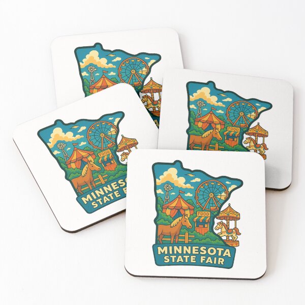 Item preview, Minnesota State Fair Carnival Rides and Farm Animals designed and sold by Places On Earth.