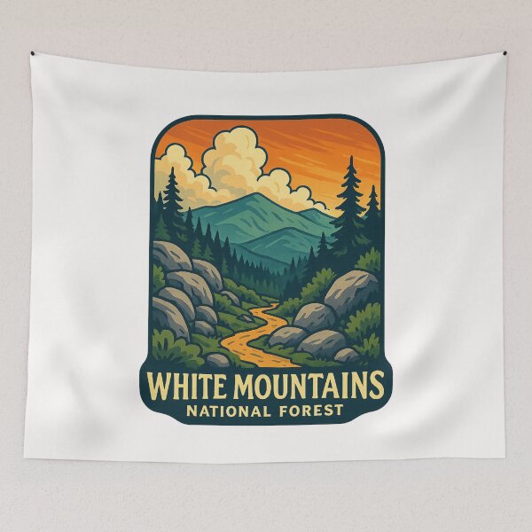 Item preview, White Mountains National Forest New Hampshire Sunset Trail designed and sold by Places On Earth.