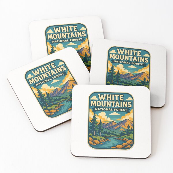Item preview, White Mountains National Forest River and Peaks Scene designed and sold by Places On Earth.