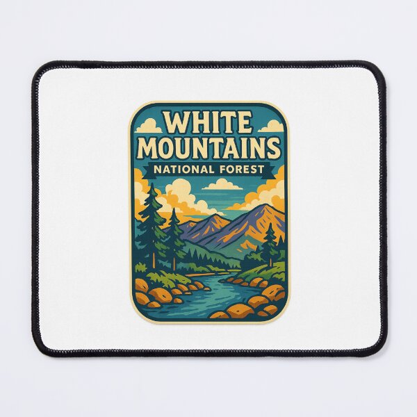 Item preview, White Mountains National Forest River and Peaks Scene designed and sold by Places On Earth.