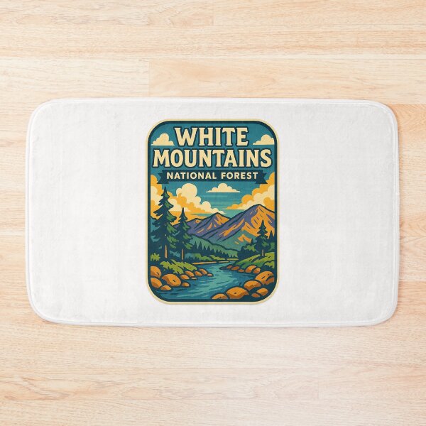 Item preview, White Mountains National Forest River and Peaks Scene designed and sold by Places On Earth.