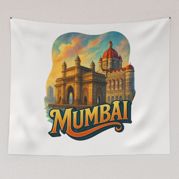 Item preview, Mumbai India Gateway of India and Taj Mahal Palace designed and sold by Places On Earth.