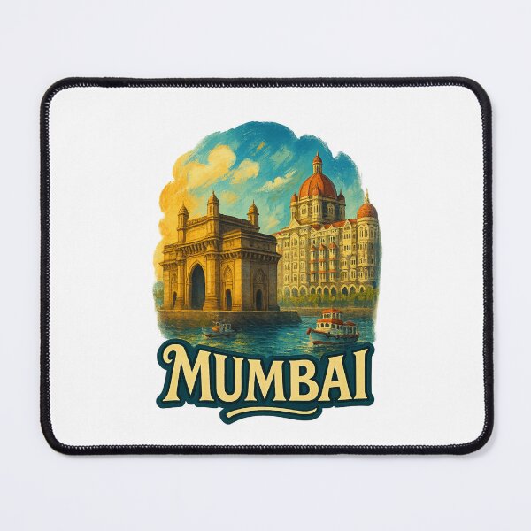 Item preview, Gateway of India and Taj Mahal Palace, Mumbai designed and sold by Places On Earth.