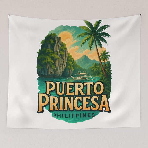 Item preview, Laguna de Puerto Princesa, Palawan, Filipinas designed and sold by Places On Earth.