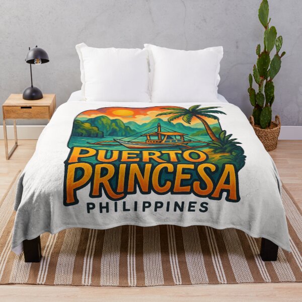 Artikelvorschau, Sonnenuntergang über Puerto Princesa, Palawan entworfen und verkauft von Places On Earth.