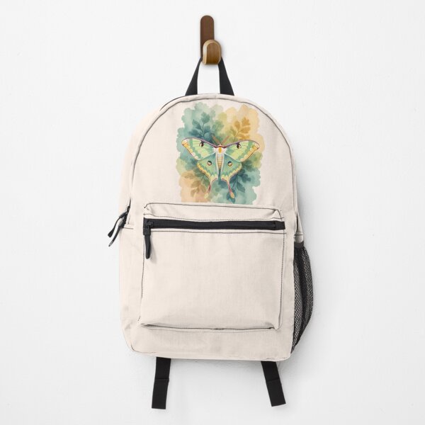 Item preview, Luna Moth Floral Botanical - Whimsical Floral Luna Moth Night Sky designed and sold by Wiss2Arts.