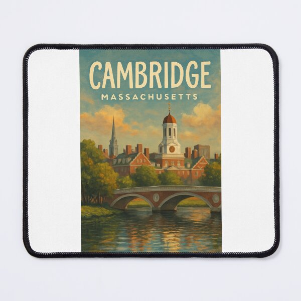 Item preview, Cambridge Massachusetts River View designed and sold by Places On Earth.