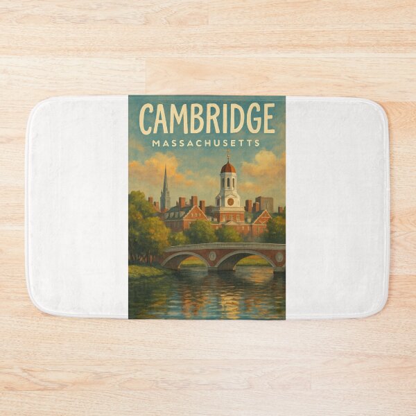 Item preview, Cambridge Massachusetts River View designed and sold by Places On Earth.