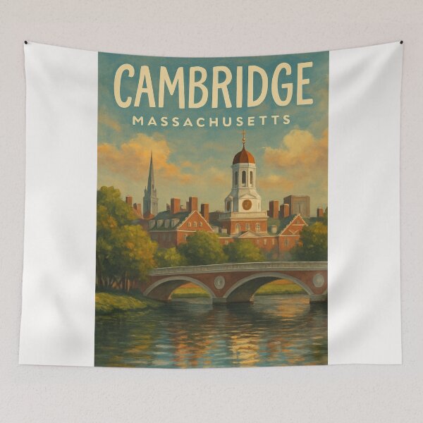 Item preview, Cambridge Massachusetts River View designed and sold by Places On Earth.