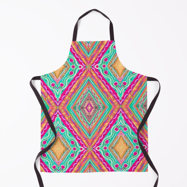 Item preview, Painted Large Scale Diamonds Pink Aqua by Kristi Duggins designed and sold by Kristi Duggins.