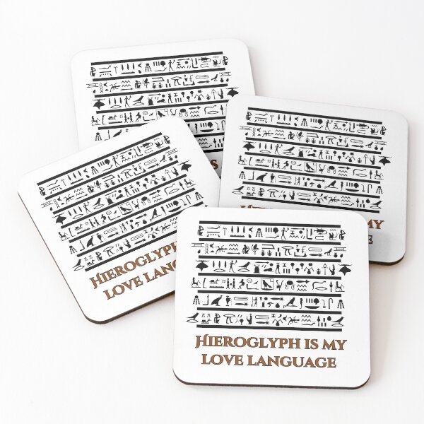 Item preview, Hieroglyph Is My Love Language – Funny Egyptian History Design designed and sold by By-soso.