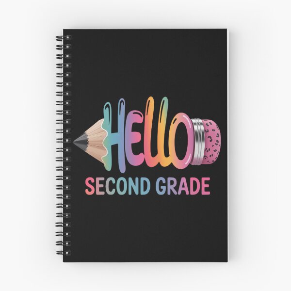 Item preview, Back To School Hello second 2nd Grade Tie Dye Teacher designed and sold by Sunset4Bones.