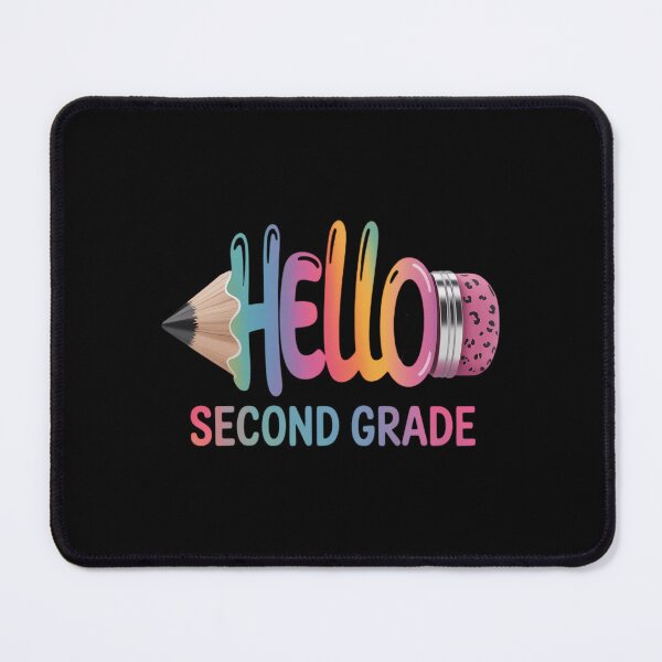 Item preview, Back To School Hello second 2nd Grade Tie Dye Teacher designed and sold by Sunset4Bones.