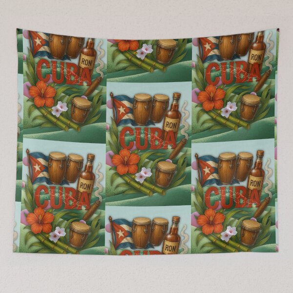 Item preview, Cuba: Caribbean Flavor and Rhythm By COLORALMY designed and sold by Coloralmy.