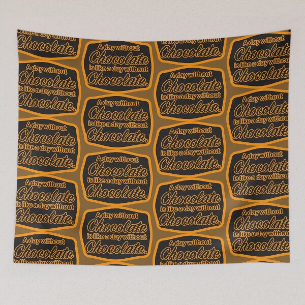 Item preview, A day without chocolate designed and sold by mntimg.