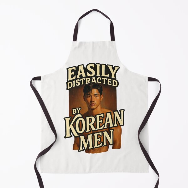 Item preview, Easily Distracted by Korean Men designed and sold by Places On Earth.