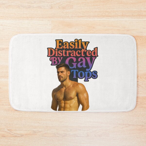 Item preview, Easily Distracted by Gay Tops – Queer Masculinity Pride designed and sold by Places On Earth.
