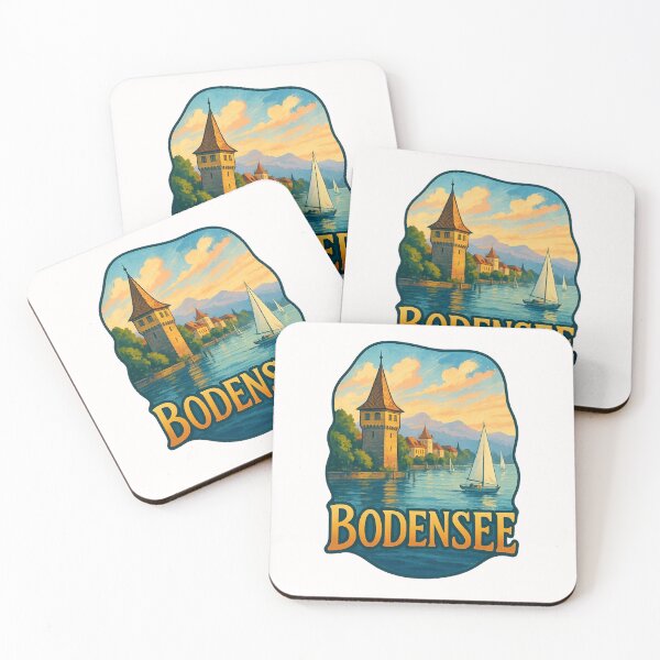 Item preview, Lake Constance Tower View, Bodensee designed and sold by Places On Earth.