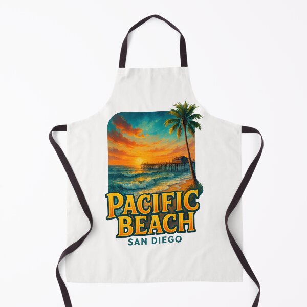 Item preview, Pacific Beach San Diego Sunset Pier designed and sold by Places On Earth.