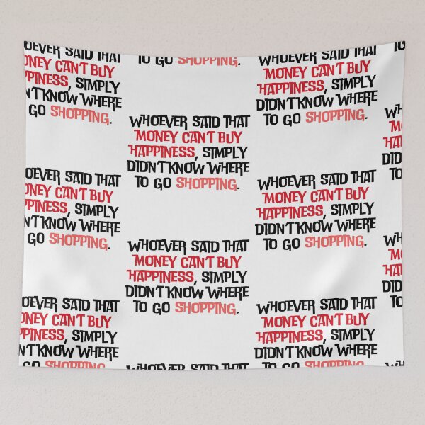 Item preview, Money can't buy happiness Design Sticker, Pin, Magnet, etc. designed and sold by eggface.sandwich.