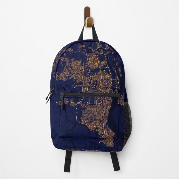 Item preview, Guayaquil, Guayas, Ecuador Map - City At Night designed and sold by deMAP.
