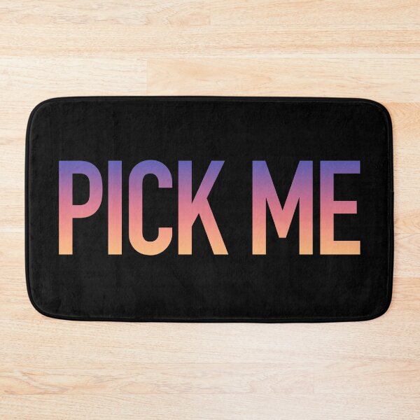 Item preview, PICK ME in sunrise gradient designed and sold by Memes N Lore .