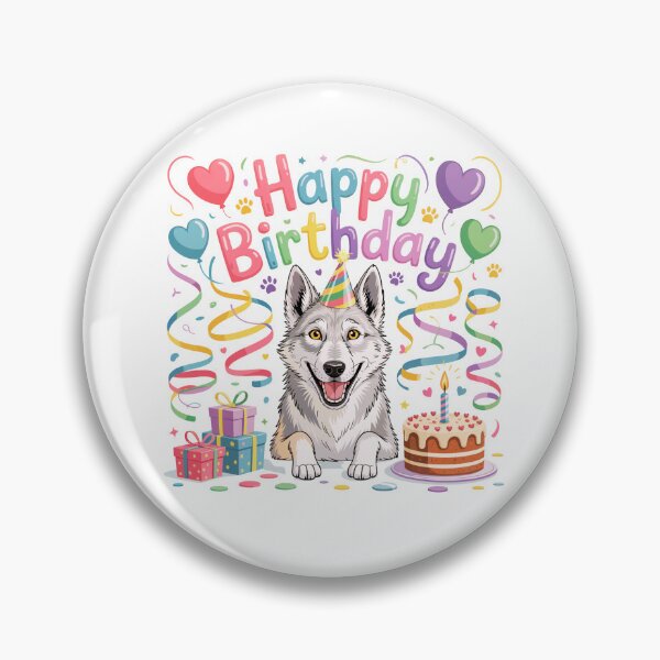 Item preview, Czechoslovakian Wolfdog Birthday designed and sold by TheAnimalZ00.