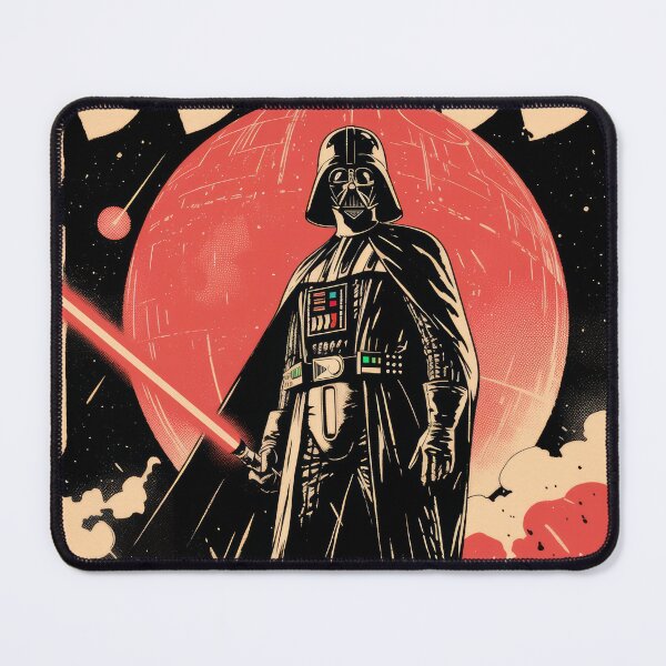 Item preview, The Dark Side Vader Vintage Poster designed and sold by AnimeArsenalPrints.