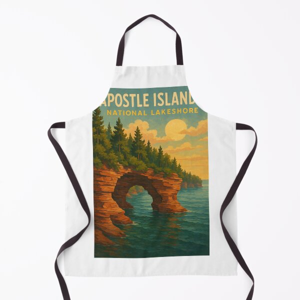 Item preview, Apostle Islands Sea Caves, Lake Superior Wisconsin designed and sold by StampMyPassport.
