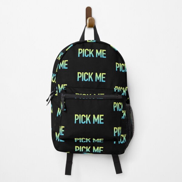 Item preview, PICK ME in yellow and aqua designed and sold by Memes N Lore .