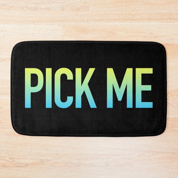 Item preview, PICK ME in yellow and aqua designed and sold by Memes N Lore .