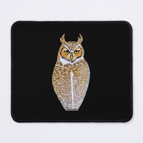Item preview, Great Horned Owl Russian Nesting Doll designed and sold by TheArtyOne11.