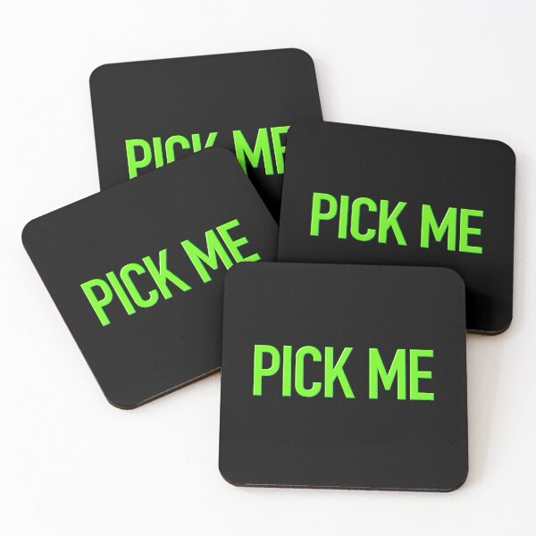 Item preview, PICK ME in Green designed and sold by Memes N Lore .